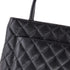 Medallion Tote Quilted Caviar