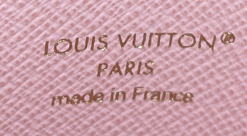 LV Charms Card Holder Monogram Canvas and Leather