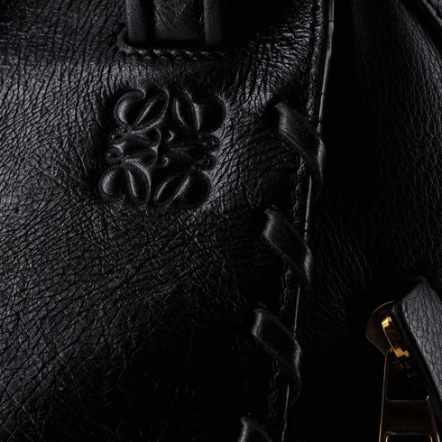 Hammock Bag Whipstitch Leather Small