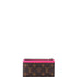 Coin Card Holder Macassar Monogram Canvas