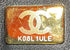 Coco de Toi Heart Chain Square Flap Bag Quilted Lambskin Small