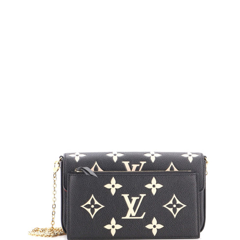 Felicie Pochette Bicolor Monogram Empreinte Giant