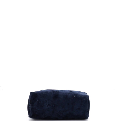 90's Top Handle Bag Suede