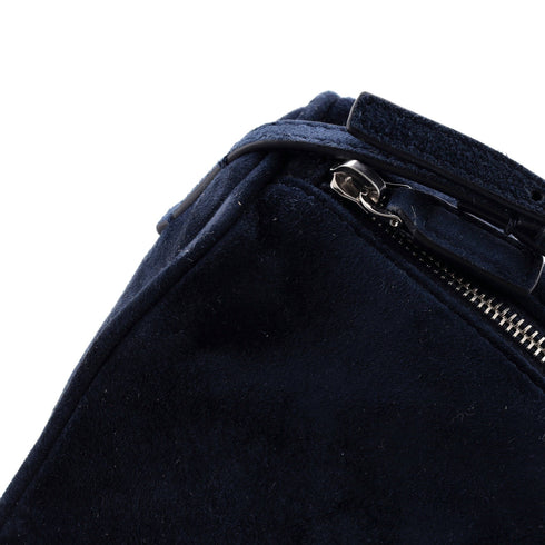 90's Top Handle Bag Suede