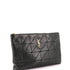 Jamie Zipped Document Holder Quilted Leather Large