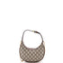 Interlocking G Patch Half Moon Hobo GG Coated Canvas Mini