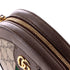 Ophidia Round Shoulder Bag GG Coated Canvas Mini
