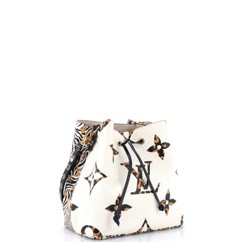 NeoNoe Handbag Limited Edition Jungle Monogram Giant