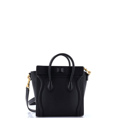 Luggage Bag Smooth Leather Nano