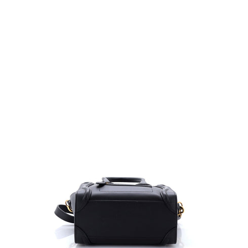Luggage Bag Smooth Leather Nano