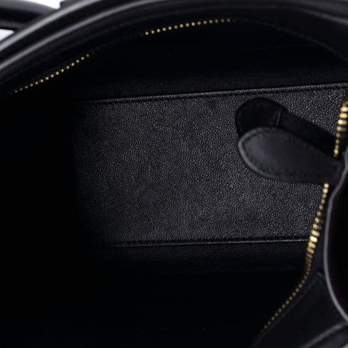 Luggage Bag Smooth Leather Nano