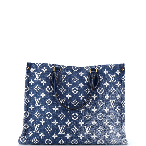OnTheGo Tote Monogram Jacquard Denim MM
