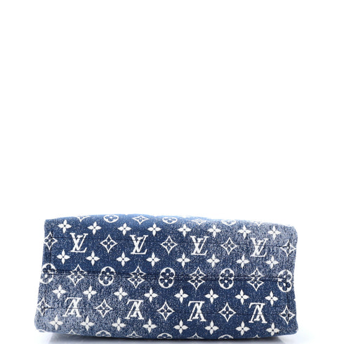 OnTheGo Tote Monogram Jacquard Denim MM