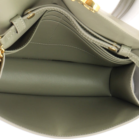 Margo Triomphe Wallet on Chain Leather