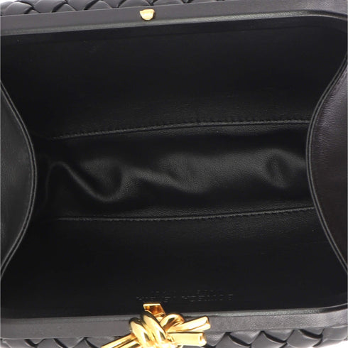 Box Knot Clutch NM Intrecciato Nappa Small