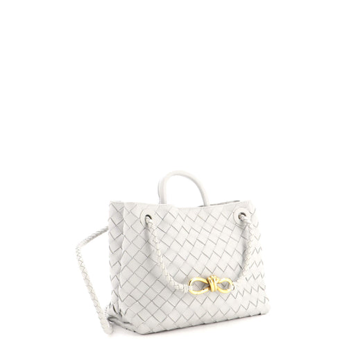 Andiamo Top Handle Bag Intrecciato Nappa Small