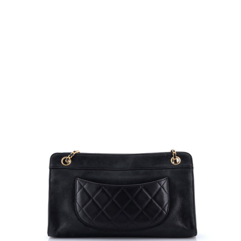 Front Pocket Camera Bag Quilted Calfskin Medium