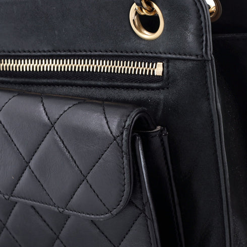 Front Pocket Camera Bag Quilted Calfskin Medium