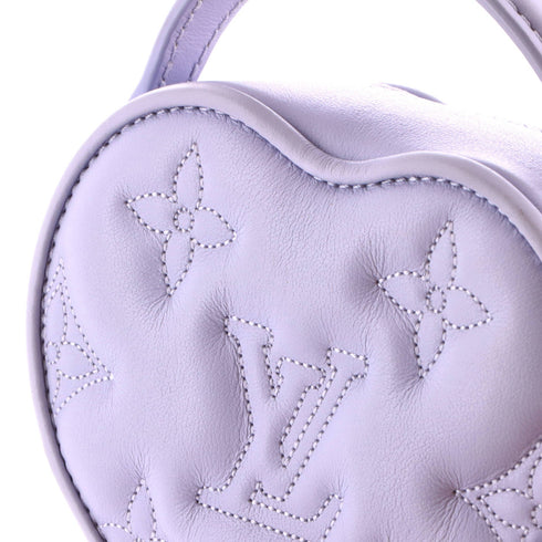 Pop My Heart Pouch Bag Bubblegram Leather