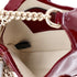 Jackie Notte Chain Hobo Patent Mini