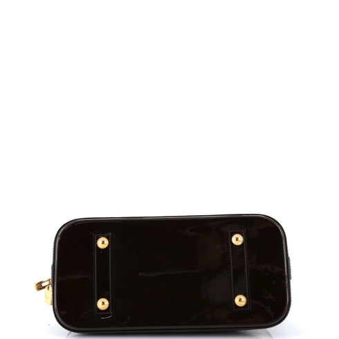 Alma Handbag Monogram Vernis PM