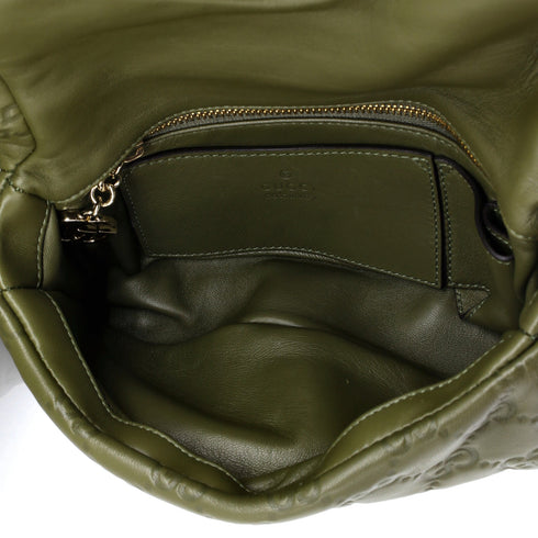 GG Milano Top Handle Bag Guccissima Leather Mini
