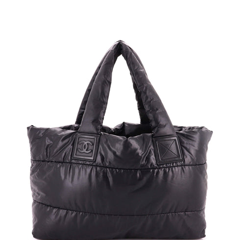 Coco Cocoon Reversible Tote Quilted Nylon Medium