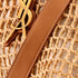 Oxalis Shoulder Bag Raffia Crochet with Leather
