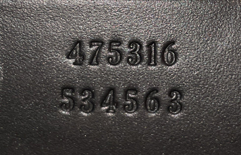 Web Zip Pouch Guccissima Leather