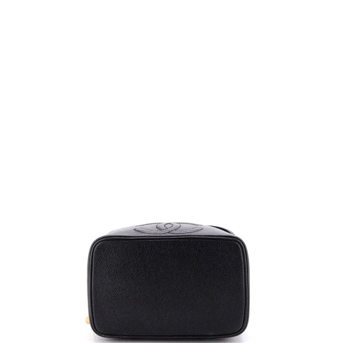 Vintage Timeless Cosmetic Case Caviar Large