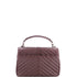 Classic Monogram College Bag Matelasse Chevron Leather Medium