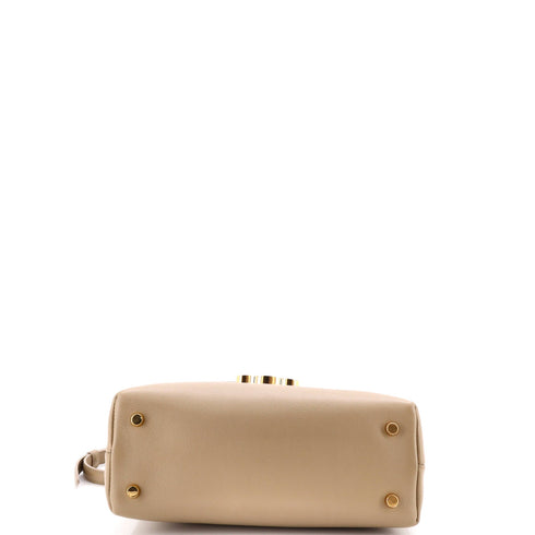 Nino Top Handle Bag Leather Medium