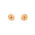 d'Amour Stud Earrings 18K Rose Gold with Diamonds Medium