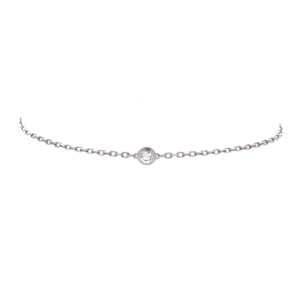D'Amour Bracelet 18K White Gold and Diamond Small
