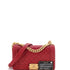Boy Flap Bag Quilted Caviar Old Medium