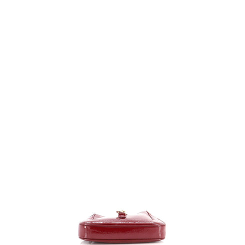 Jackie Notte Chain Hobo Patent Mini