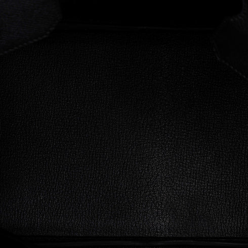 Birkin Handbag Noir Epsom with Gold Hardware 35