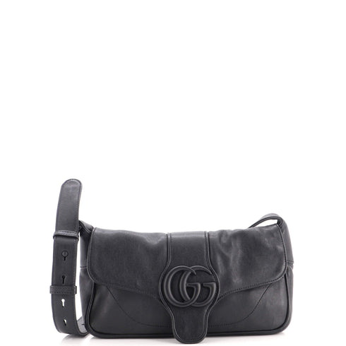 Monochrome Aphrodite Shoulder Bag Leather Small