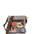Courrier Zip Messenger GG Coated Canvas with Applique Medium