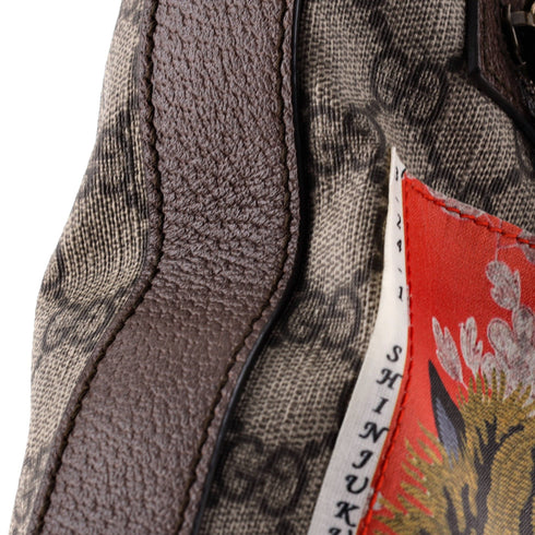 Courrier Zip Messenger GG Coated Canvas with Applique Medium