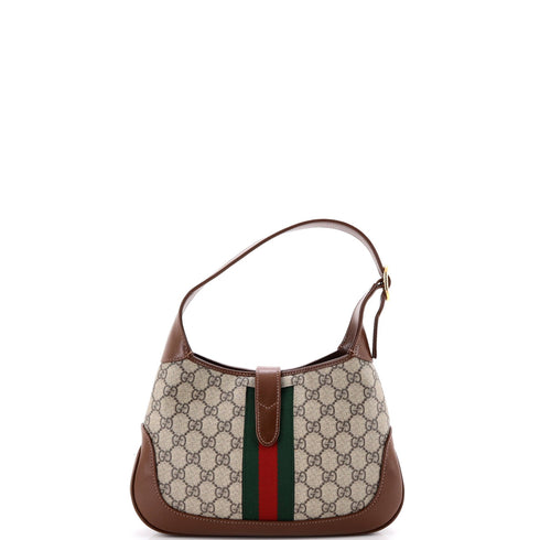 Jackie 1961 Hobo GG Coated Canvas Small