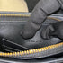 Caro Zipped Pouch With Chain Cannage Quilt Leather