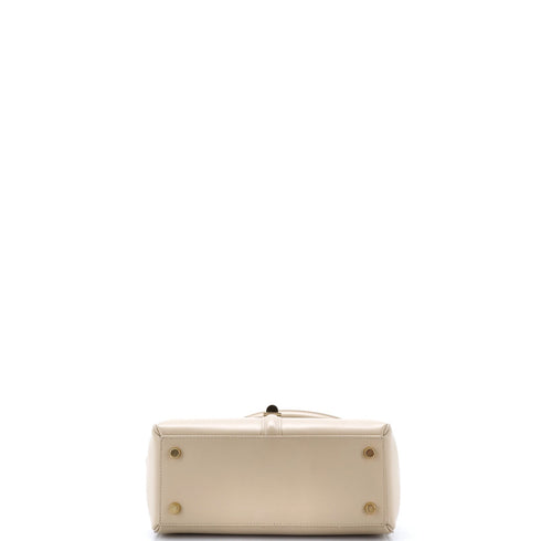 16 Top Handle Bag Smooth Calfskin Small