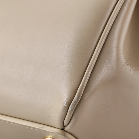 16 Top Handle Bag Smooth Calfskin Small