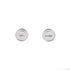 Love Stud Earrings 18K White Gold