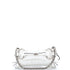 Horsebit Chain Shoulder Bag Vertical Quilted Leather Small
