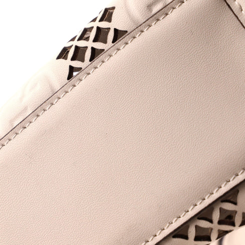 Convertible Tote GG Debossed Laser Cut Leather Small