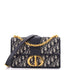 30 Montaigne Chain Flap Bag Oblique Canvas East West