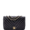 Statement Flap Bag Chevron Calfskin Mini