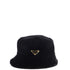 Logo Bucket Hat Faux Fur